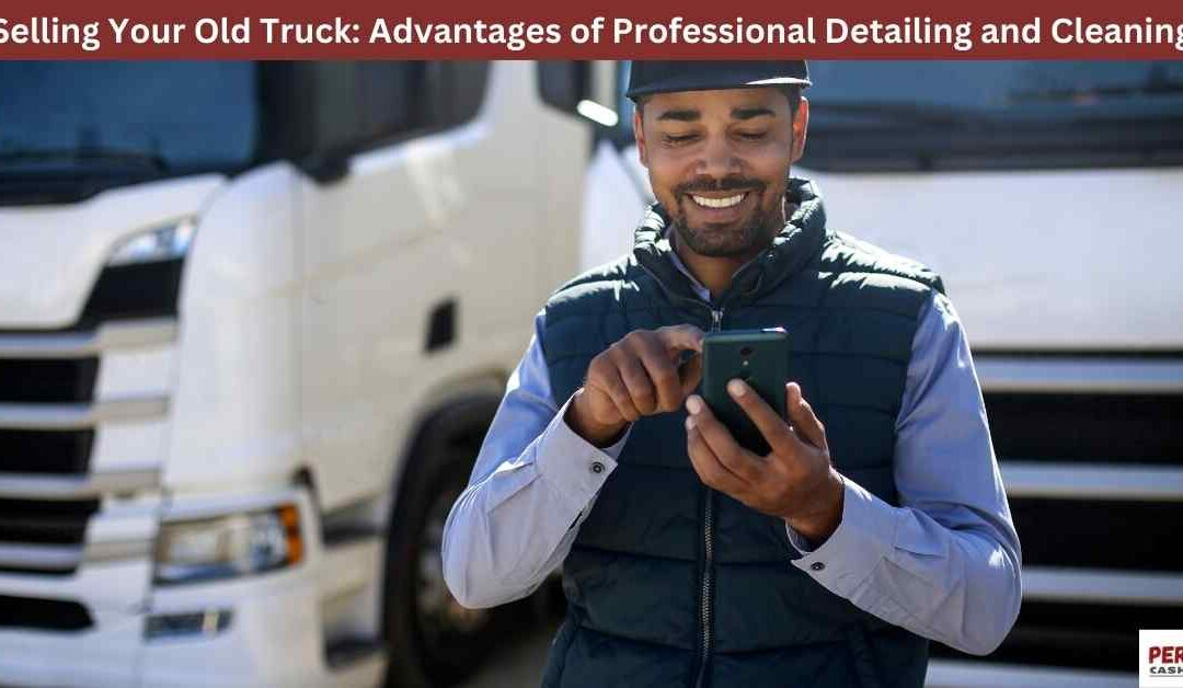 Selling Your Old Truck: Advantages of Professional Detailing and Cleaning