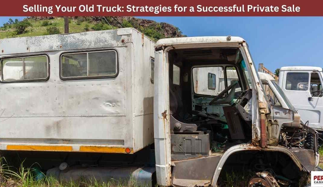 Selling Your Old Truck: Strategies for a Successful Private Sale